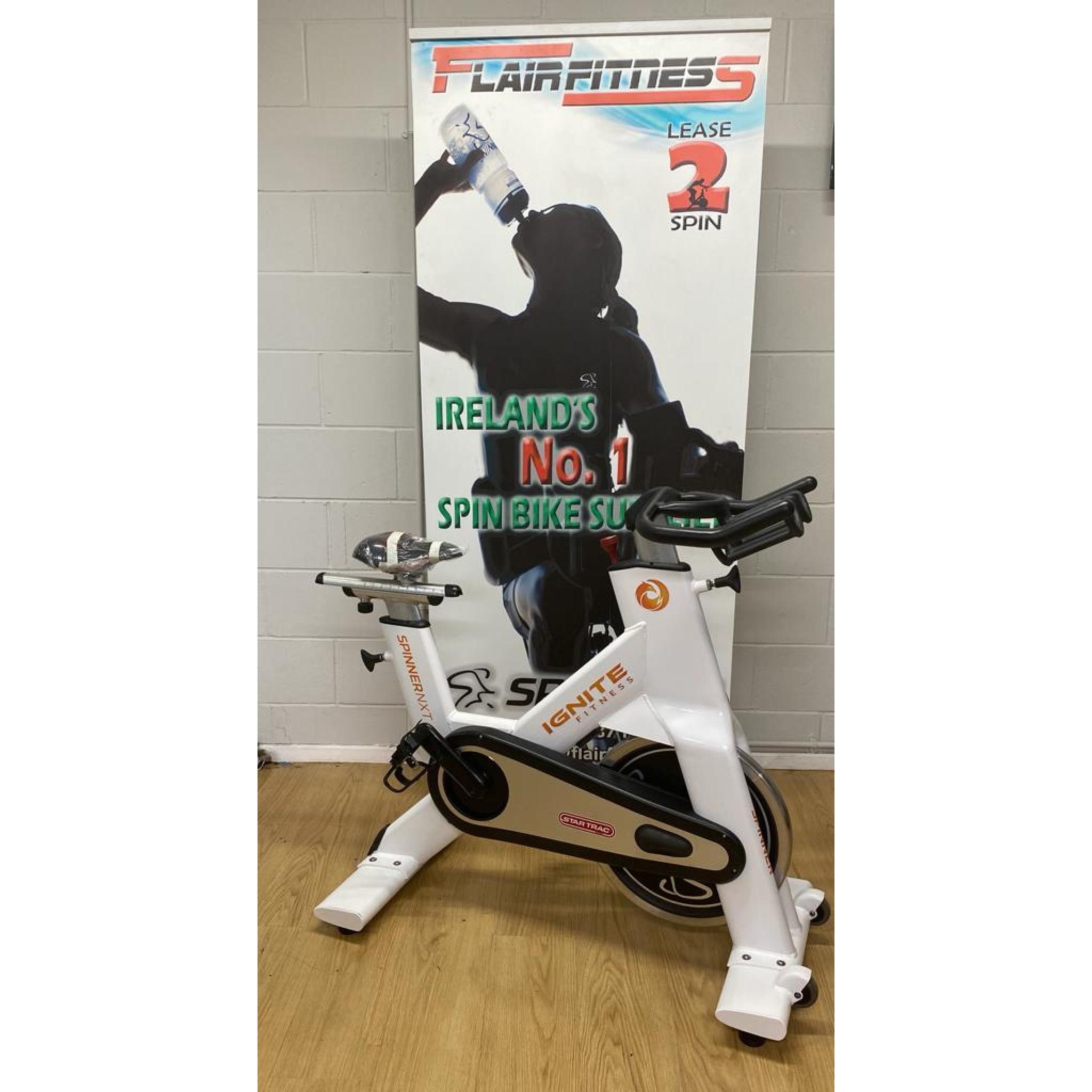 Customised Star Trac NXT Spin Bike | Flair Fitness
