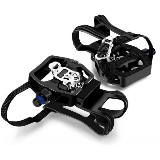 Indoor Cycle Pedal Set. Dual Use SPD Pedal Set & Standard Pedal - OUT OF STOCK CURRENTLY